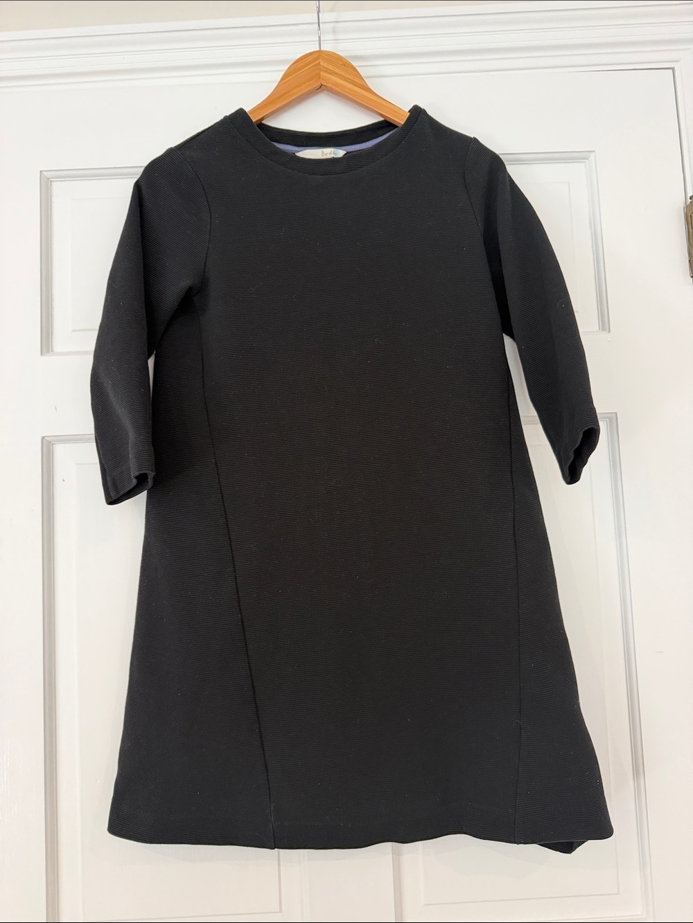 Boden Black Mini Tunic Dress